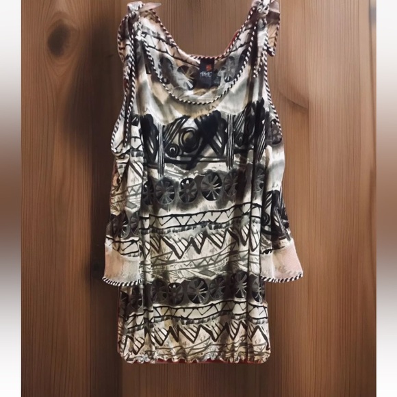 ANAC by Kimi Tunic Top Cold Shoulder XL EUC - Picture 7 of 8